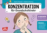 Textkarten / Symbolkarten Konzentration für Grundschulkinder von Nadine Mescher