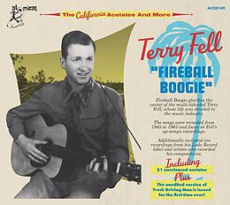 Terry Fell CD Fireball Boogie - The California Acetates And More