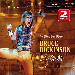 Bruce Dickinson CD Live On Air / Radio Broadcast