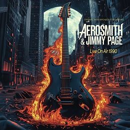 Aerosmith Feat. Jimmy Page Vinyl Live On Air 1990