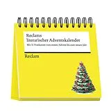 Kalender Reclams literarischer Adventskalender. Mit 31 Postkarten vom ersten Advent bis zum neuen Jahr von