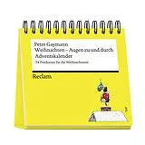 Kalender Weihnachten  Augen zu und durch. Adventskalender von Peter Gaymann