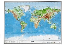 (Land)Karte Welt Gross 1 : 53.000.000 von André Markgraf, Mario Engelhardt