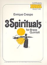 Enrique Crespo Notenblätter 3 Spirituals
