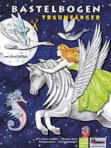 Traumfänger Bastelbogen fliegende Tiere mit Elfe & Fee zum Aufhängen aus Papier Spiel