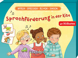 Textkarten / Symbolkarten Hören - sprechen - reimen - singen: Sprachförderung in der Kita von Lena Buchmann