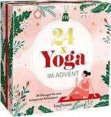 Kartonierter Einband 24 x Yoga im Advent von Jutta Oster