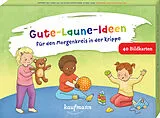 Textkarten / Symbolkarten Gute-Laune-Ideen für den Morgenkreis in der Krippe von Lena Buchmann