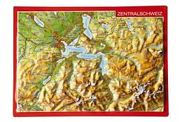 Kartonierter Einband 34280; AK Geo Relief: Zentralschweiz von André Markgraf, Mario Engelhardt