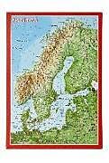 (Land)Karte Reliefpostkarte Skandinavien von André Markgraf, Mario Engelhardt