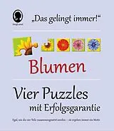 Das "Gelingt-immer"-Puzzle Blumen. Das Puzzle-Spiel für Senioren mit Demenz Spiel