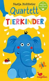 Quartett - Tierkinder (Kinderspiel) Spiel