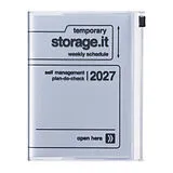Kartonierter Einband MARK'S 2026/27 Diary A6 Storage.it // Silver von