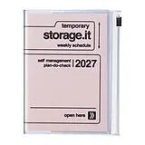 Kartonierter Einband MARK'S 2026/27 Diary A6 Storage.it // Pink von