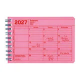 Kalender MARK'S 2027 Notebook Calendar XS // Neon Pink von 