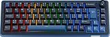Ducky OK-M 65 - SZ Wine Red Switch - black-blue [CH-Layout] als Windows PC,-Spiel