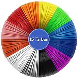 PCL Filamente 1,75 mm (15 Farben) Spiel
