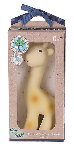 Rassel Giraffe Naturkautschuk Spiel