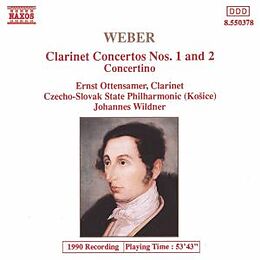 Ernst Ottensamer (Klarinette) CD Klarinettenkonz.1+2/+