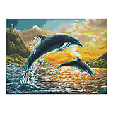 DIAMOND DOTZ - Diamond Painting Delfine Spiel