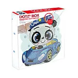 DIAMOND DOTZ - Diamond Painting Panda Auto Spiel