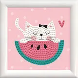 DIAMOND DOTZ - Diamond Painting Mini Wassermelone Spiel