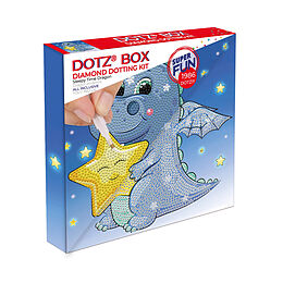 DIAMOND DOTZ - Diamond Painting Gute Nacht Drache Spiel