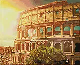 Diamond Painting Römisches Kolosseum Spiel
