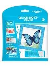 DOTZIES BY DIAMOND DOTZ - Diamond Painting Blauer Schmetterling Spiel