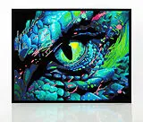 DIAMOND DOTZ - Diamond Painting Neon Drachenauge Spiel