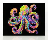 DIAMOND DOTZ - Diamond Painting Neon Oktopus Spiel