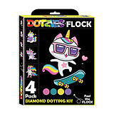 DOTZIES BY DIAMOND DOTZ - Diamond Painting Neon Einhörner Spiel
