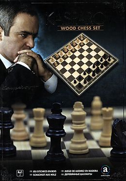 Kasparov Wood Chess Set Spiel