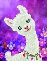 Diamond Painting Lama Lulu Spiel