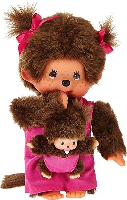 Monchhichi - Mother Care Pink Girl 20cm Spiel