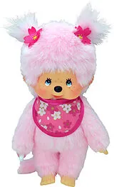 Monchhichi - Pink Sakura Girl 20cm Spiel