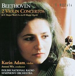 Karin/Wit,Antoni/Polish N Adam CD Violinkonz.op.61 & Woo.5