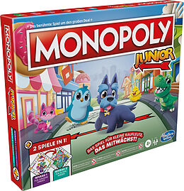 Monopoly Junior 2 Games in 1 Spiel