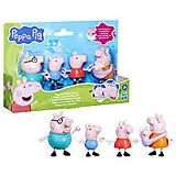 PEP Peppas fünfköpfige Familie Figurens Spiel