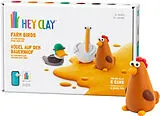 HEY CLAY Vögel 6 Dosen Set Spiel