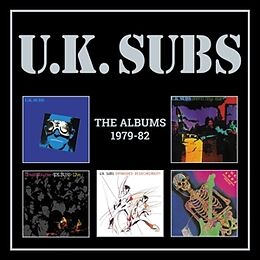 UK Subs CD The Albums 1979-82 5cd Clamshell Box