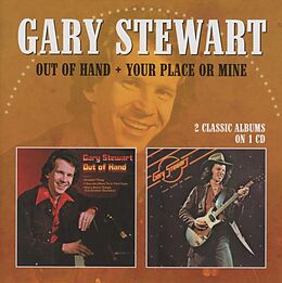 Gary Stewart CD Out Of Hand/Your Place Or Mine