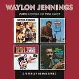 Waylon Jennings CD Folk-Country/Leavin' Town/Nashville Rebel/+