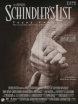 John *1932 Williams Notenblätter Schindlers ListeEinzelausgabe