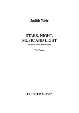 Judith Weir Notenblätter CH78628 Stars, Night, Music and Light