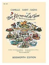 Camille Saint-Saens Notenblätter Der Karneval der Tiere