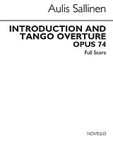 Aulis Sallinen Notenblätter Introduction and Tango Ouverture op.74