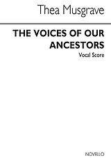 Thea Musgrave Notenblätter The Voices of our Ancestors