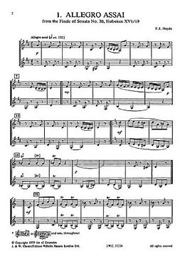  Notenblätter Clarinet Duets volume 2