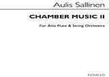 Aulis Sallinen Notenblätter Chamber Music 2 for alto flute